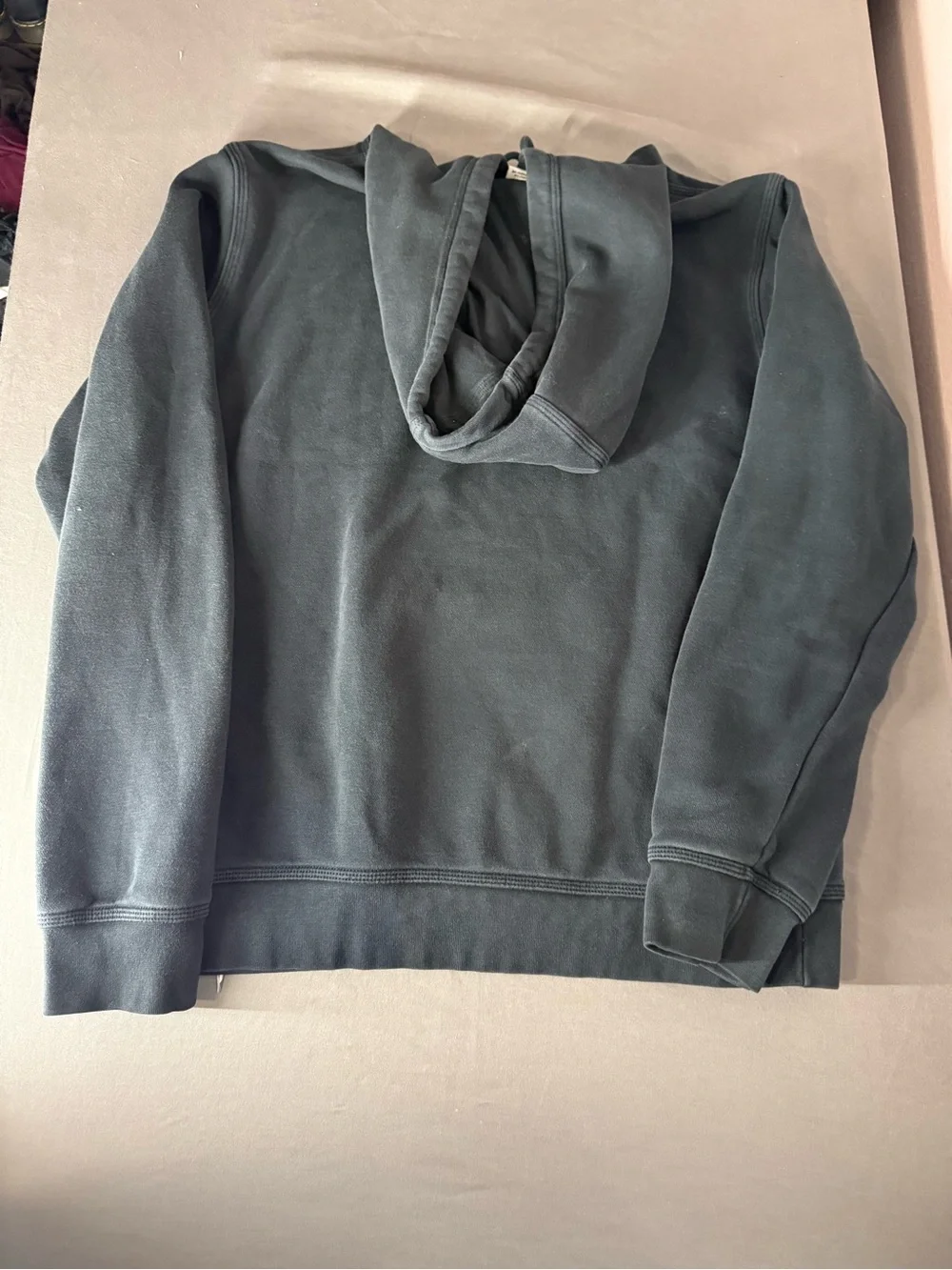 Nike Black Pullover Hoodie with White Swoosh